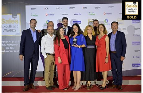 «Χρυσό» το KARAVAKI στα Sales Excellence Awards 2023 «Χρυσό» το KARAVAKI στα Sales Excellence Awards 2023