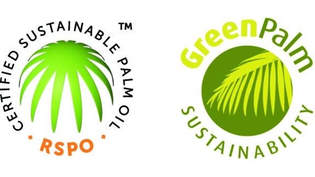 Memberships in RSPO & GreenPalm trading programmes supporting the sustainable palm oil production