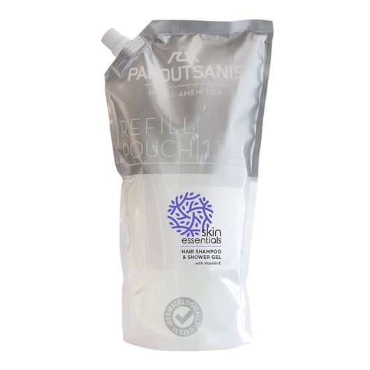  Skin Essentials Σαμπουάν & Αφρόλουτρο Refill 1100ml