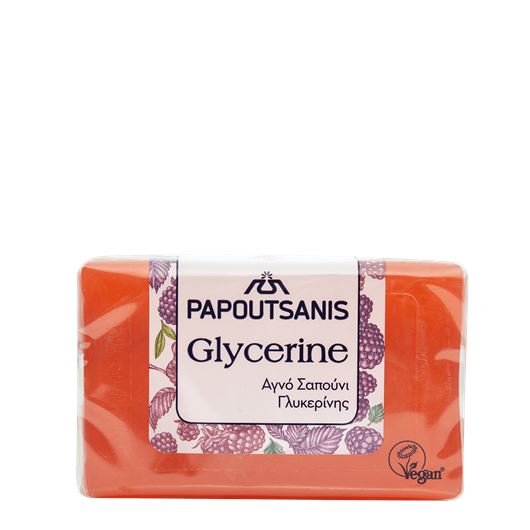 Papoutsanis Pure Glycerine Soap with Fruity Berries Scent 125gr