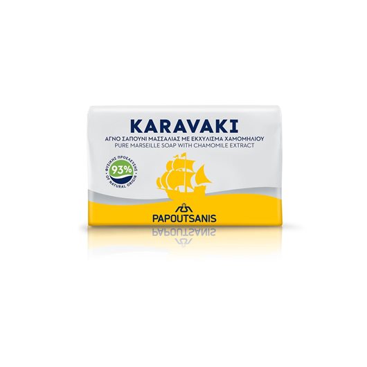 KARAVAKI BAR SOAP IN WRAP CAMOMILE 125GR