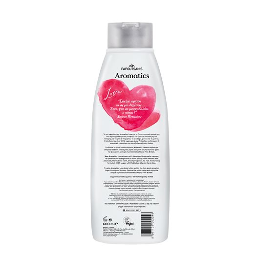 AROMATICS SHOWER GEL LOVE 600ml