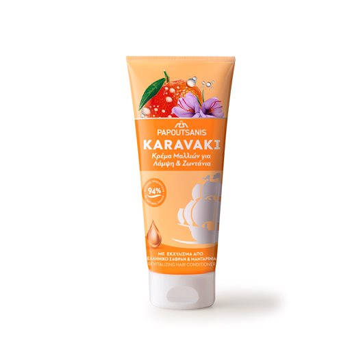 KARAVAKI ΚΡΕΜΑ ΜΑΛΛΙΩΝ ΓΙΑ ΛΑΜΨΗ & ΖΩΝΤΑΝΙΑ 200ml